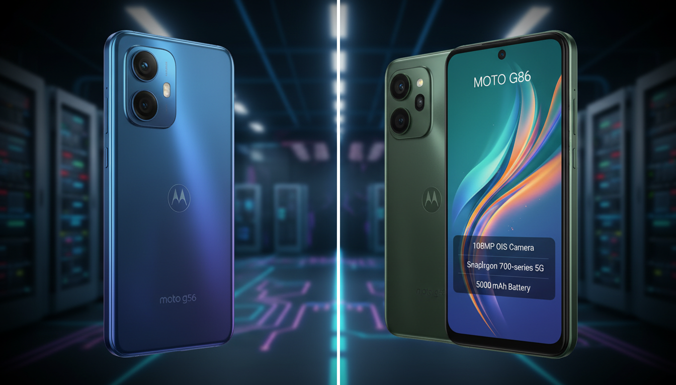 Moto G56 X Moto G86